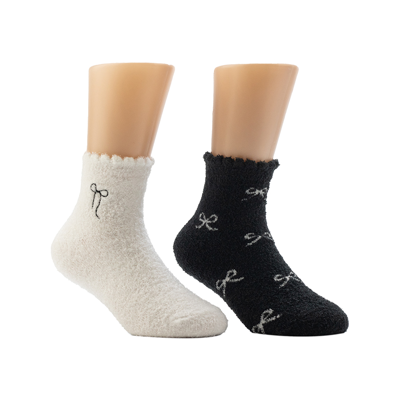 Mga Babaeng BOW PATTERN SWAN Socks