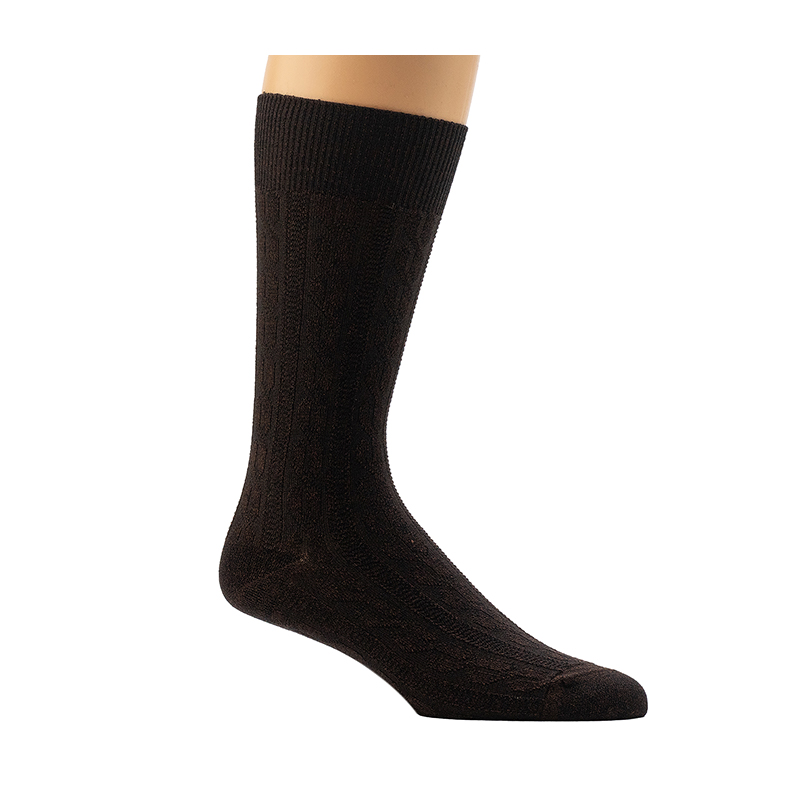 Mercerized Cotton Crew Socks ng Men's
