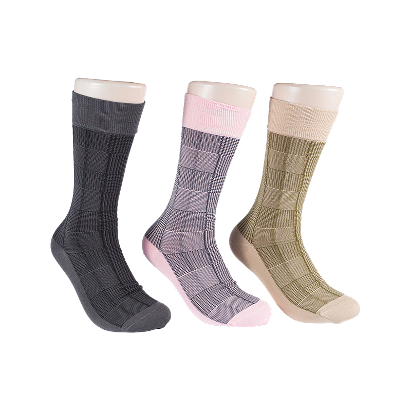 Mercerized Cotton Crew Socks ng Men's