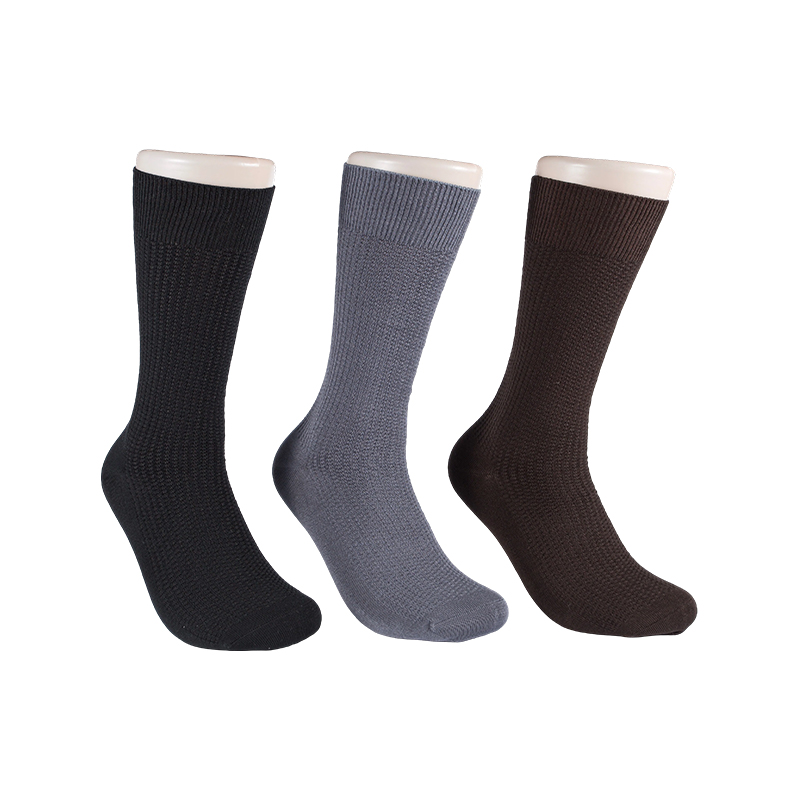 Mercerized Cotton Crew Socks ng Men's