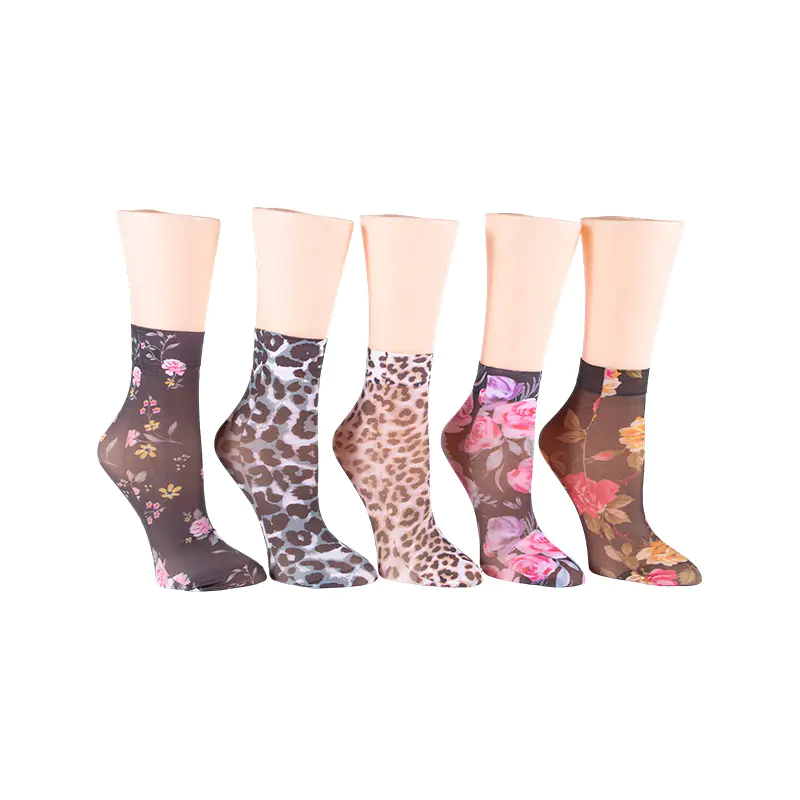 Babaeng Print Socks