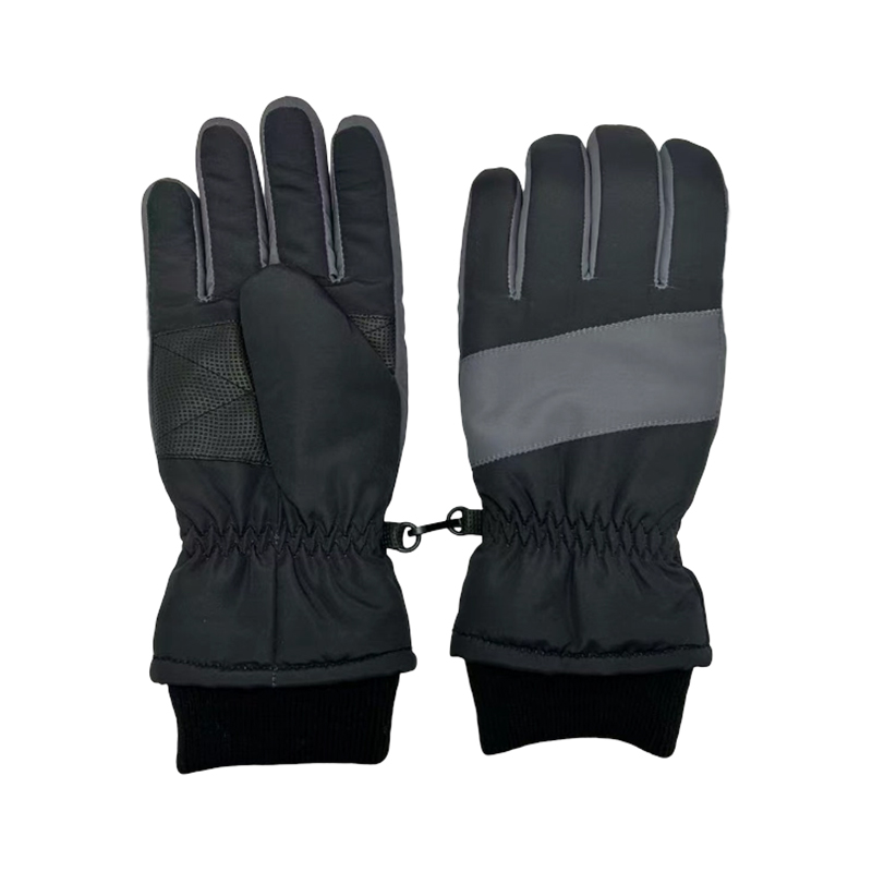 Mga Colorblock Ski Gloves ng Bata