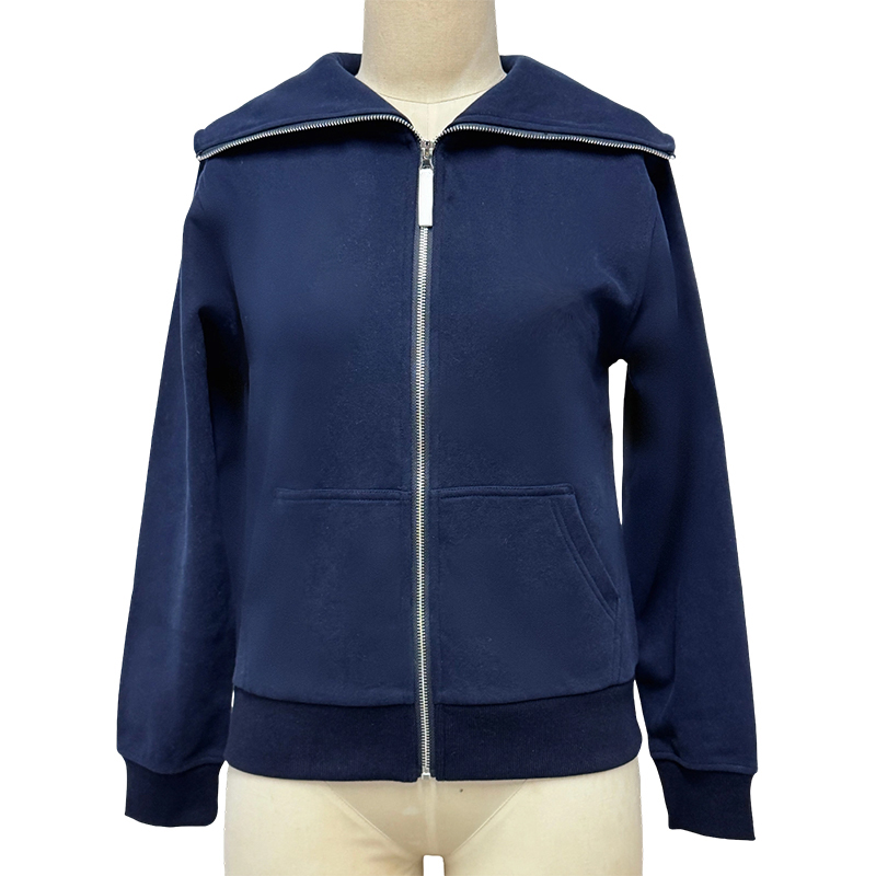 Pangbabaeng Jacket na May Balahibo